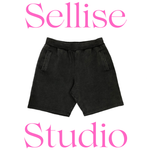 LUXE SHORTS - VINTAGE NOIR