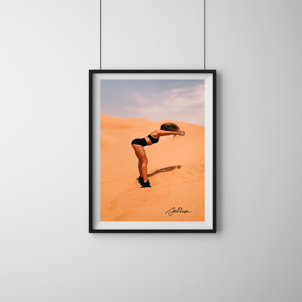 LIMITED EDITION PRINT  "DESERT DANCE"